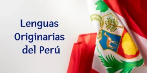 Bandera del peru, Lenguas originarias del Perú