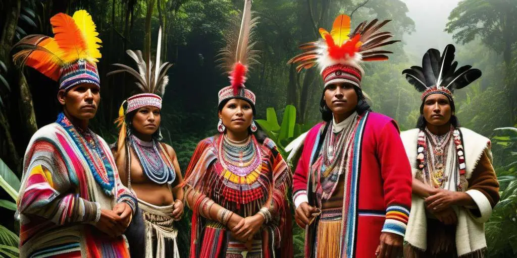 Los Indigenas de la selva