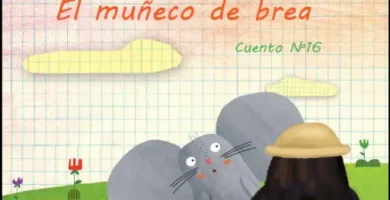 el muñeco de brea