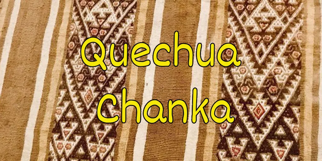 Tejido quechua chanka