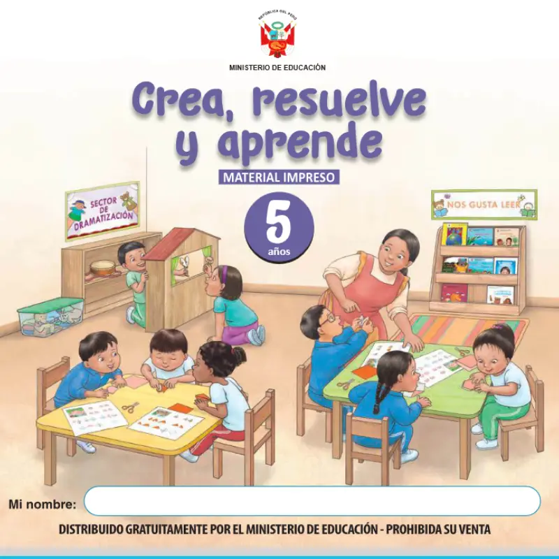 Libre crea, resuelve y aprende 5 años