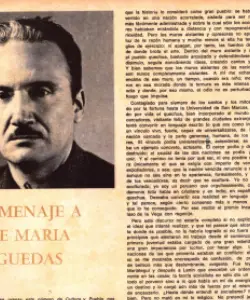 El discurso de jose maria arguedas