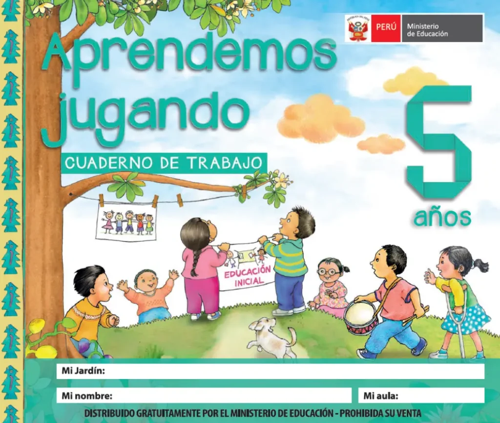 cuadeno de trabajo 5 anos